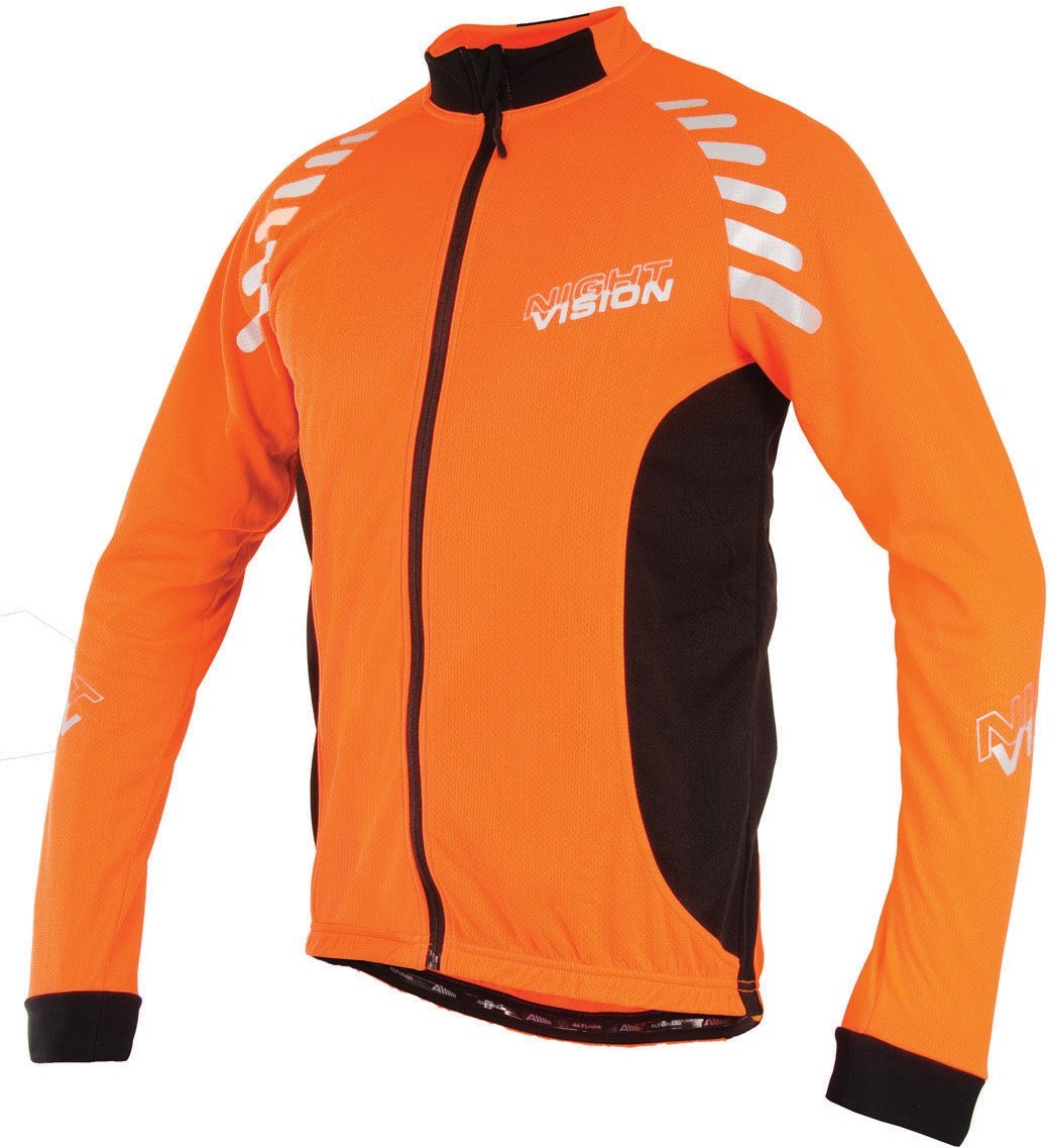 Altura Night Vision Long Sleeve Cycling Jersey 2015 from only £16.99 at Wheelies